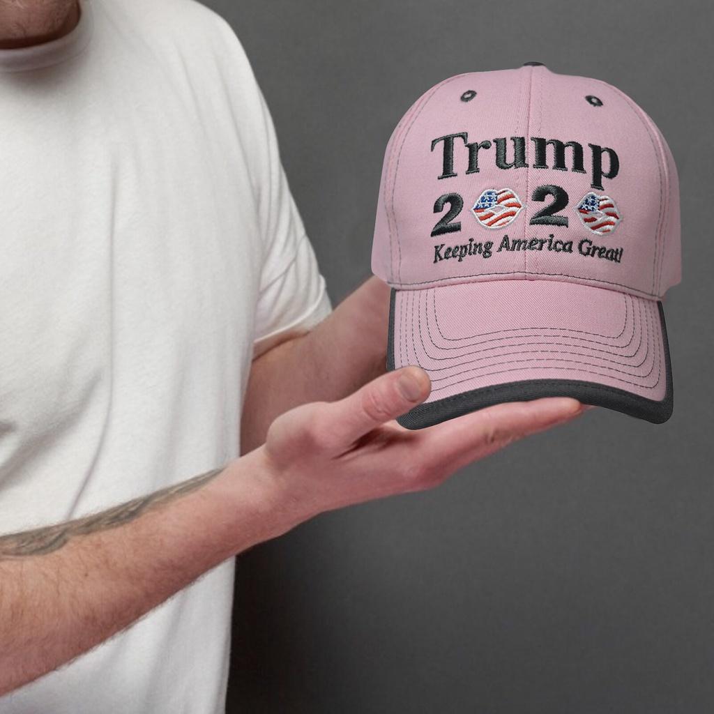 Women Baseball Hat Trump 2020 US Election Campaign Cap For Outdoor Camping Sunproof Hats For Adult