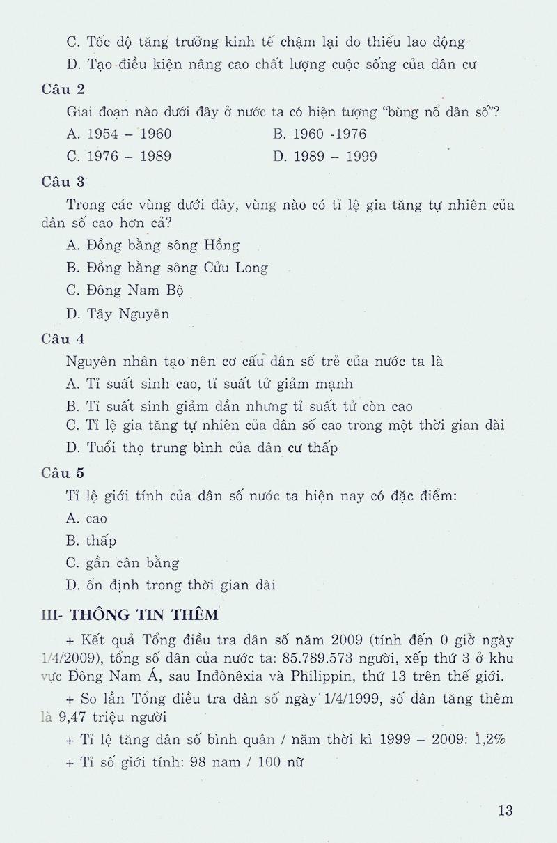 Học Tốt Địa Lí 9