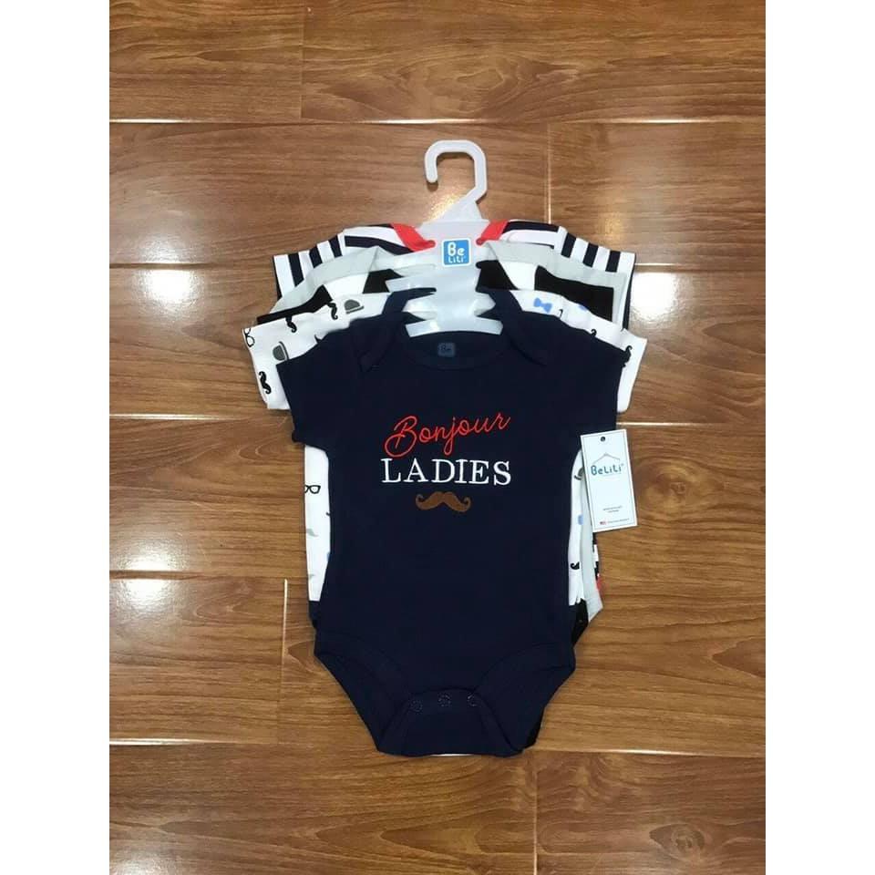 Set 5 chiếc body chip cộc tay cho bé