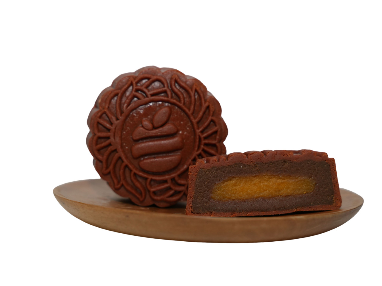 Bánh trung thu ăn kiêng, ít ngọt  Cappuccino Custard Yến Tươi (Không trứng) Nonglamfood 150g | Quà tặng cho đối tác, người thân
