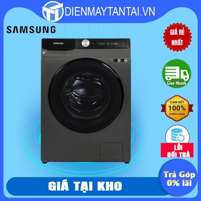 Máy Giặt Sấy Samsung AI Inverter 11kg WD11T734DBX/SV - Chỉ Giao HCM