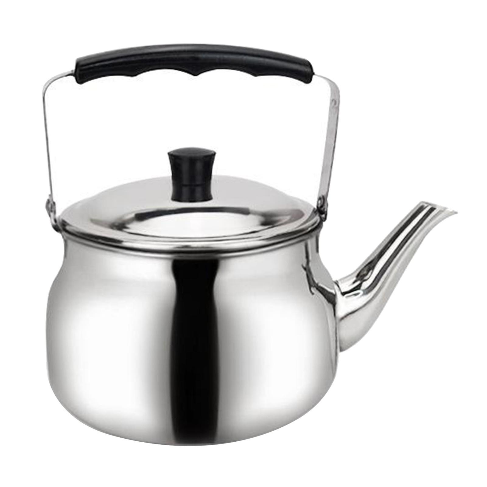 Outdoor Camping Picnic Water Kettle Teapot Coffee Pot Kitchen Cooking 0.8L