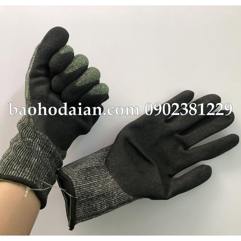 Găng Tay Chống Cắt TAKUMI phủ nitrile Wonder Grip WG-1887