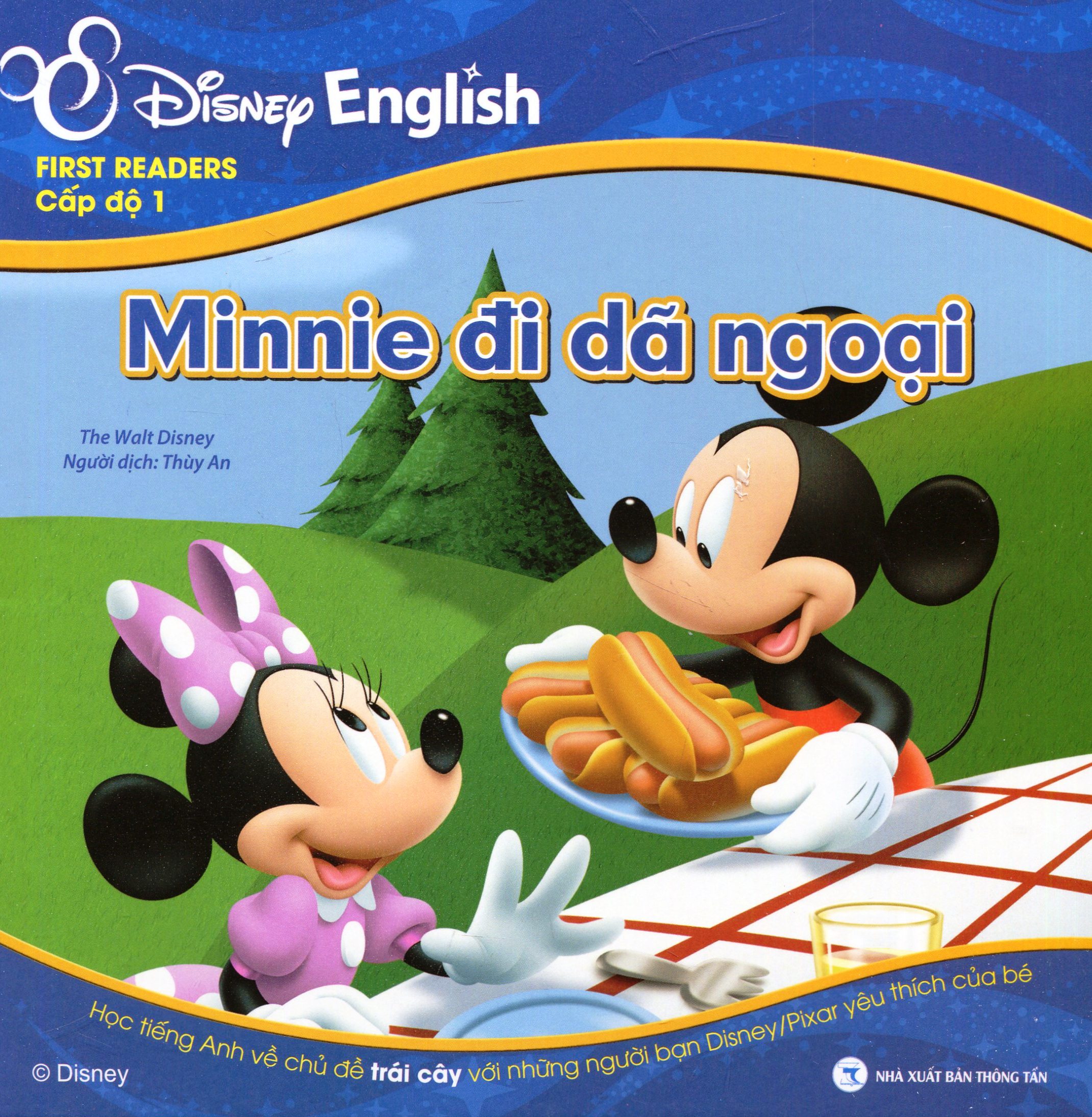 Disney English - Cấp độ 1: Minnie Đi Dã Ngoại + Cố Lên, Goofy! (Kèm CD)