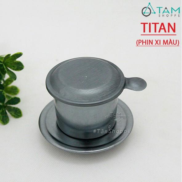 Bộ tách gốm Phin cafe màu Titan số 34