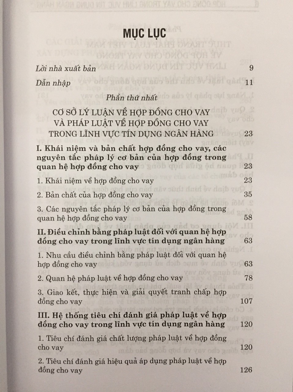 Hợp Đồng Cho Vay Trong Lĩnh Vực Tín Dụng Ngân Hàng – Lý Luận và Thực Tiễn Áp Dụng