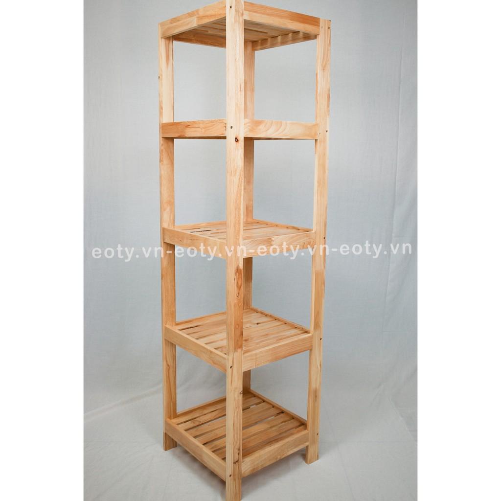 Kệ gỗ vuông/ kệ đựng đồ đa năng 5 tầng tự lắp ráp
