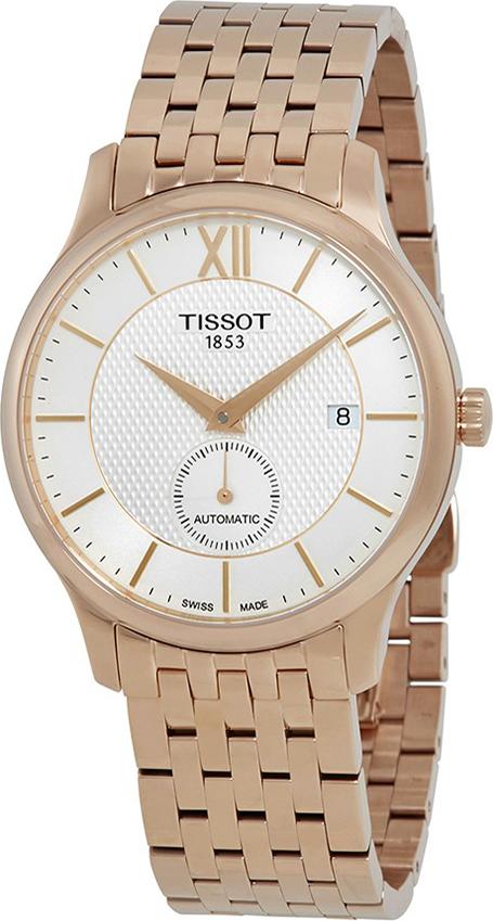 Đồng Hồ Nam Dây Thép Không Gỉ Tissot T063.428.33.038.00 (40mm) - Vàng Hồng