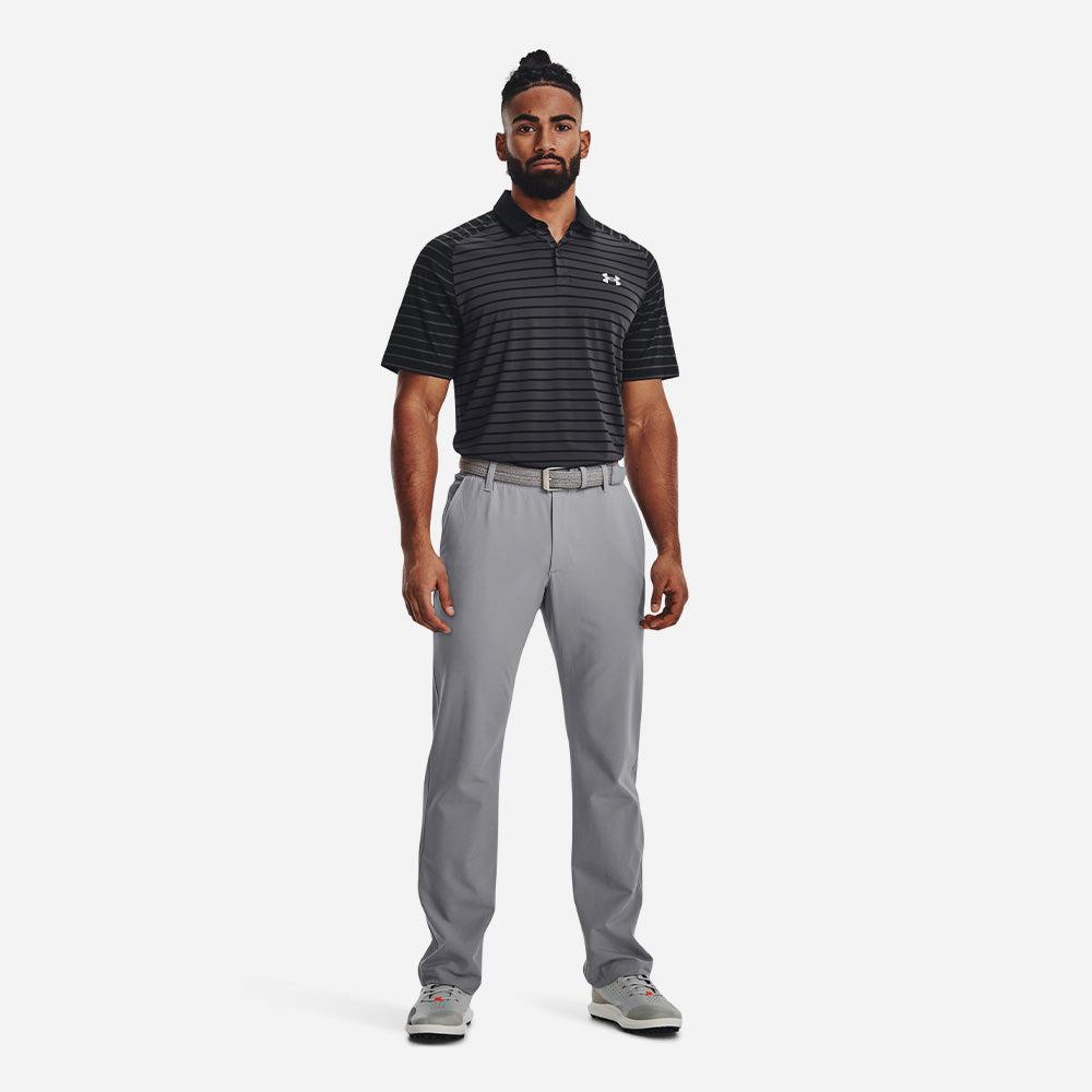 Áo tay ngắn thể thao nam Under Armour Iso-Chill Mix Stripe Polo - 1370092-001