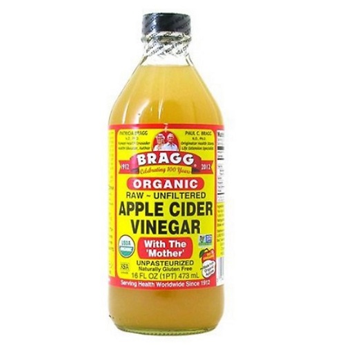 Giấm táo hữu cơ Organic Bragg (473ml)