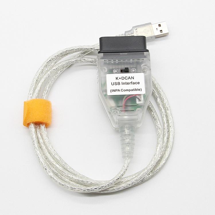 Phong cách mới nhất BMW INPA K + DCAN với bàn chải phát hiện chẩn đoán ô tô công cụ chẩn đoán máy tính ô tô ẩn