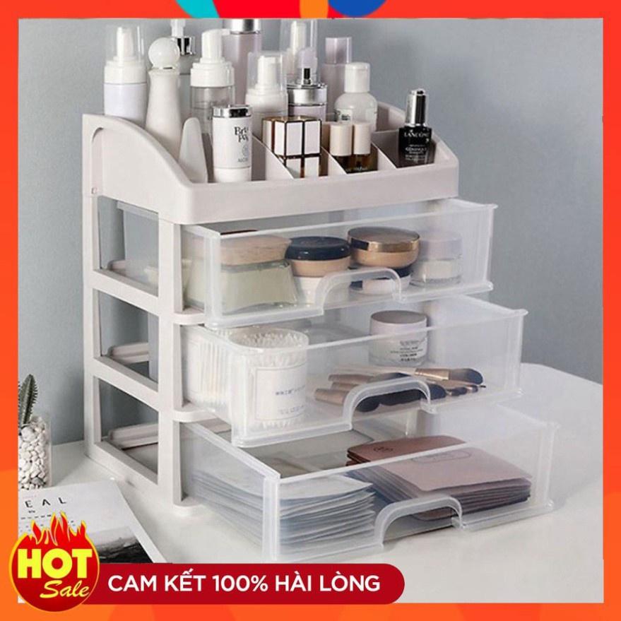 Kệ Đựng Mỹ Phẩm Bằng Nhựa 4 Tầng. Kệ Đa Năng