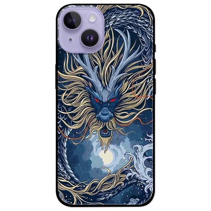 Ốp lưng dành cho Iphone 14 - Iphone 14 Plus - Iphone 14 Pro - Iphone 14 Pro Max - Rồng Xanh