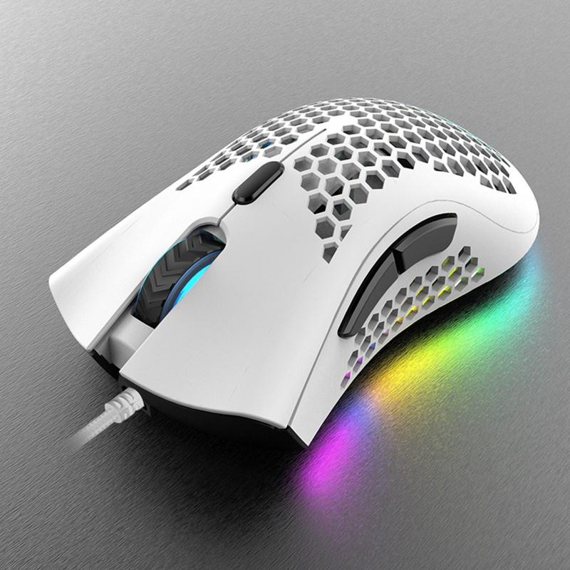 Chuột Chơi Game 7200dpi 6 Nút Bấm Có Đèn Led Rgb Cho Game Thủ