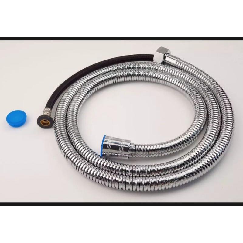 Dây sen,dây xịt vệ sinh inox sus 304 mạ Chrome cao cấp.Ruột cao su bọc bố dù chịu áp lực cao.