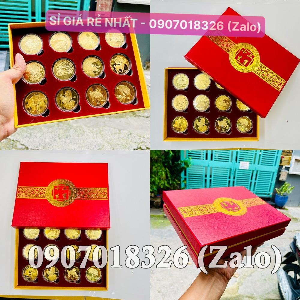 Quà Tặng Hộp Xu 12 Con Giáp Sang Trọng, Đẹp Lấp Lánh - Bản Tiếng Việt NELI