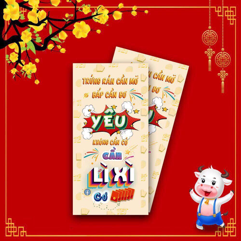 Lì Xì Tết 2021/ Phong Bao Lixi Đỏ