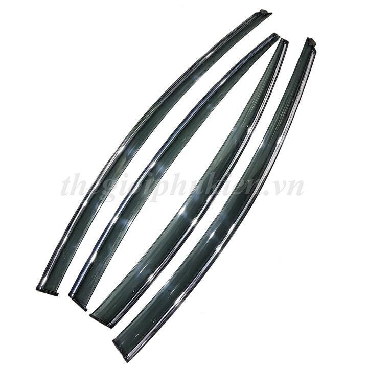 Bộ vè che mưa Kia K3 chỉ mạ Crom cao cấp