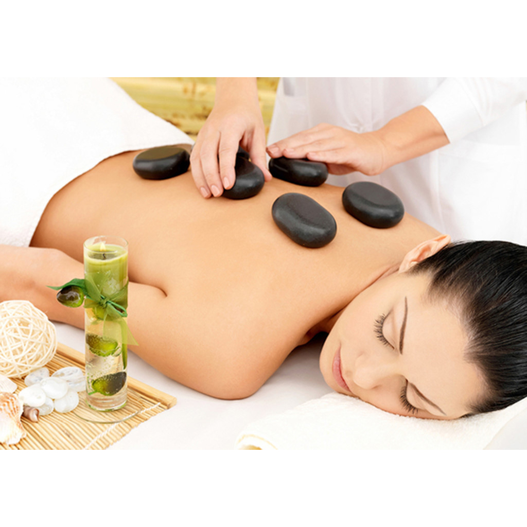 Bộ 27 Viên Đá Nóng Massage - Đá Núi Lửa Massage