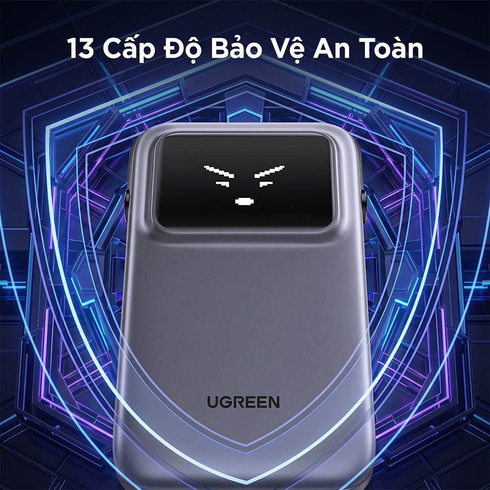 Sạc dự phòng Ugreen Uno Power Bank 1USB 1Type-C 30W 10000mAh PB511 - Hàng chính hãng
