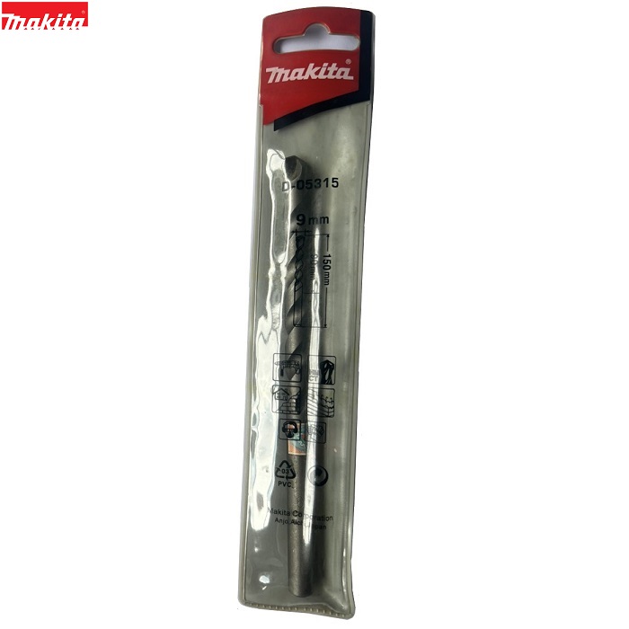 Mũi khoan tường chuôi thẳng Makita 9mm x 150mm D-05315