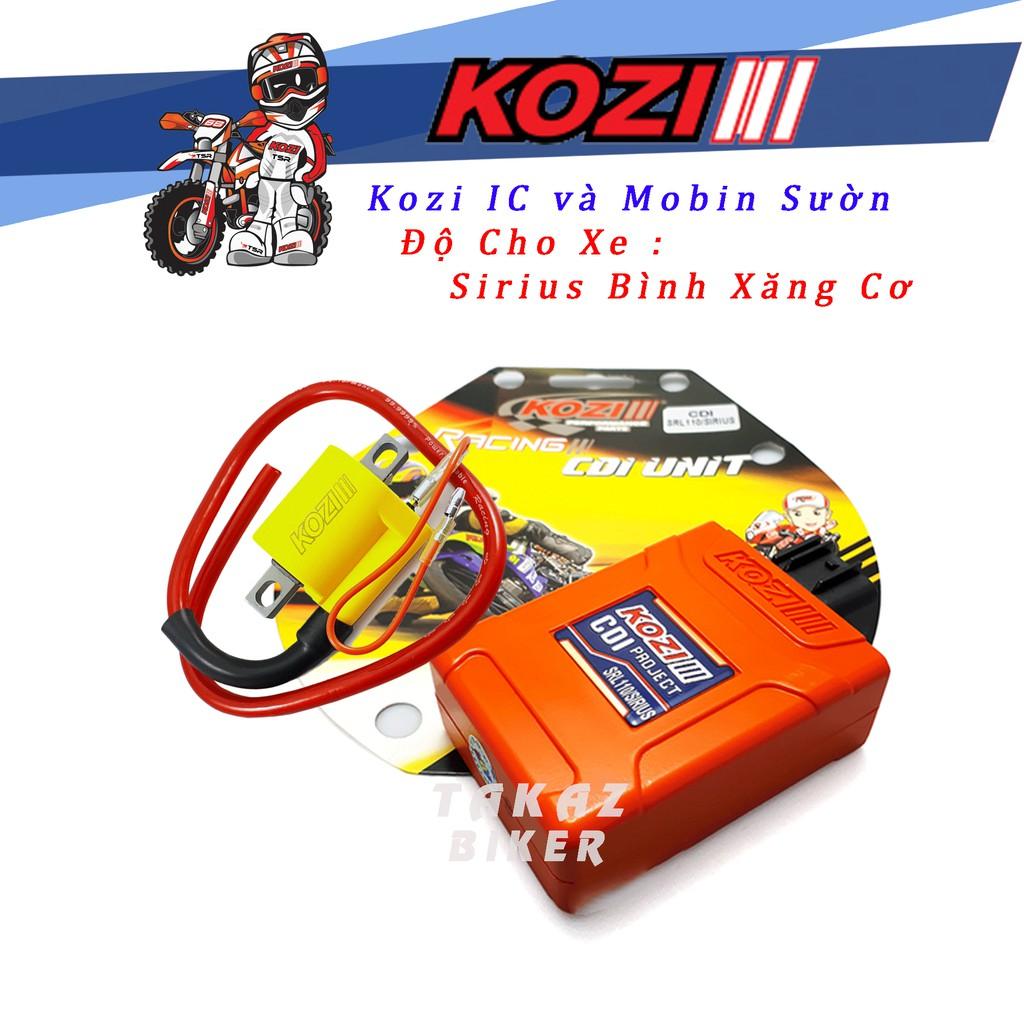 Combo Kozi IC và Mobin Độ Xe Sirius 110 - Made in Malaysia
