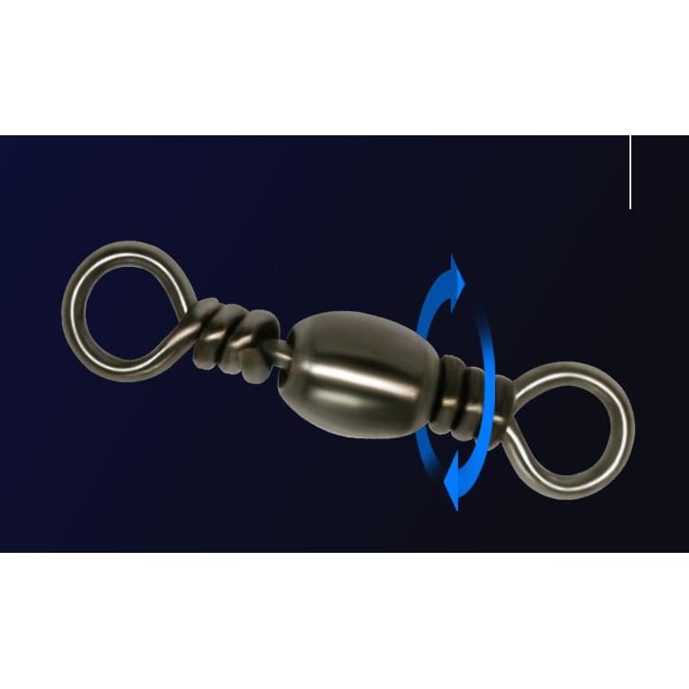 Khóa link câu cá hình số 8, đầu nối , chống xoắn phụ kiện câu cá