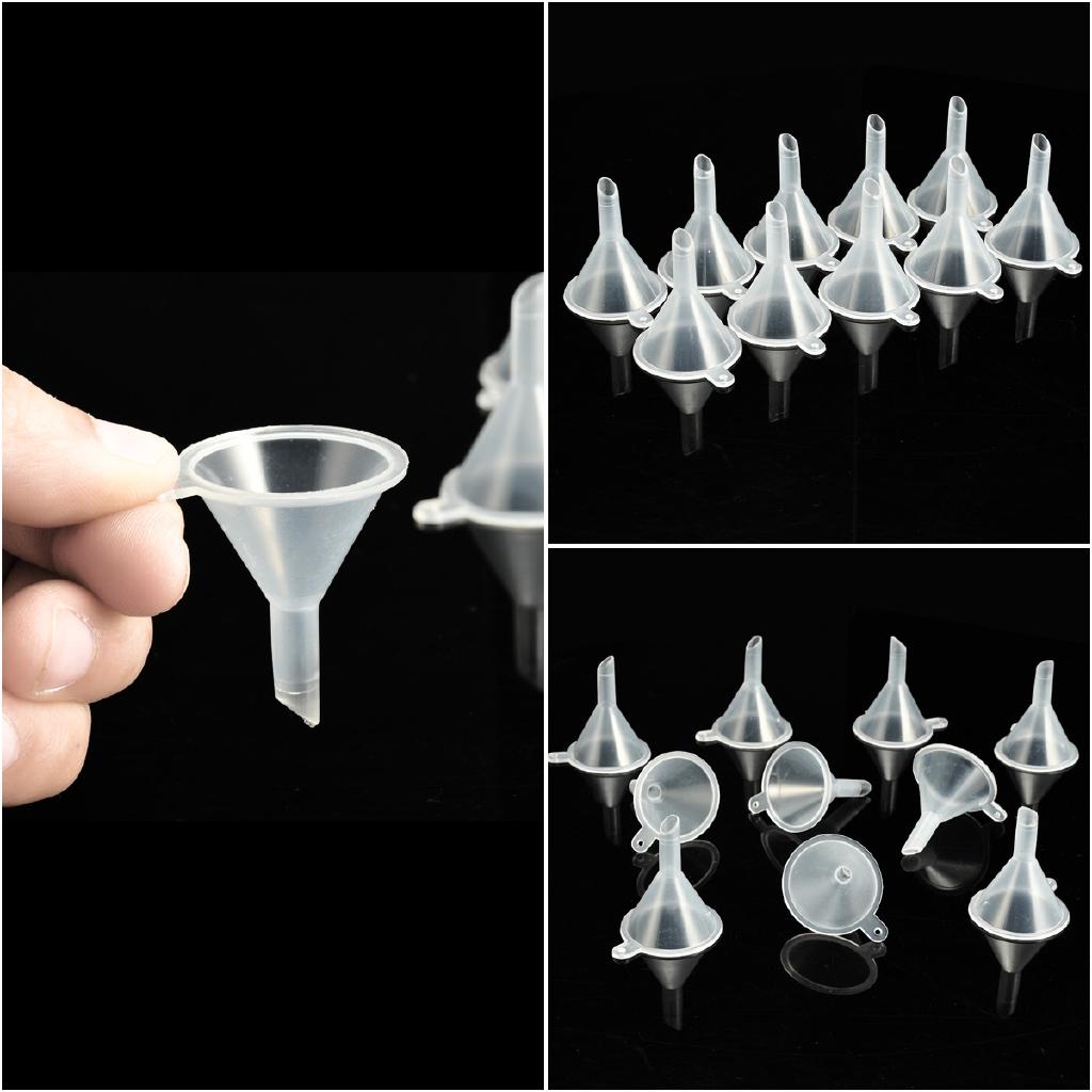Set 10 Phễu Nhựa Mini Dùng Để Chiết Nước Hoa Tiện Dụng