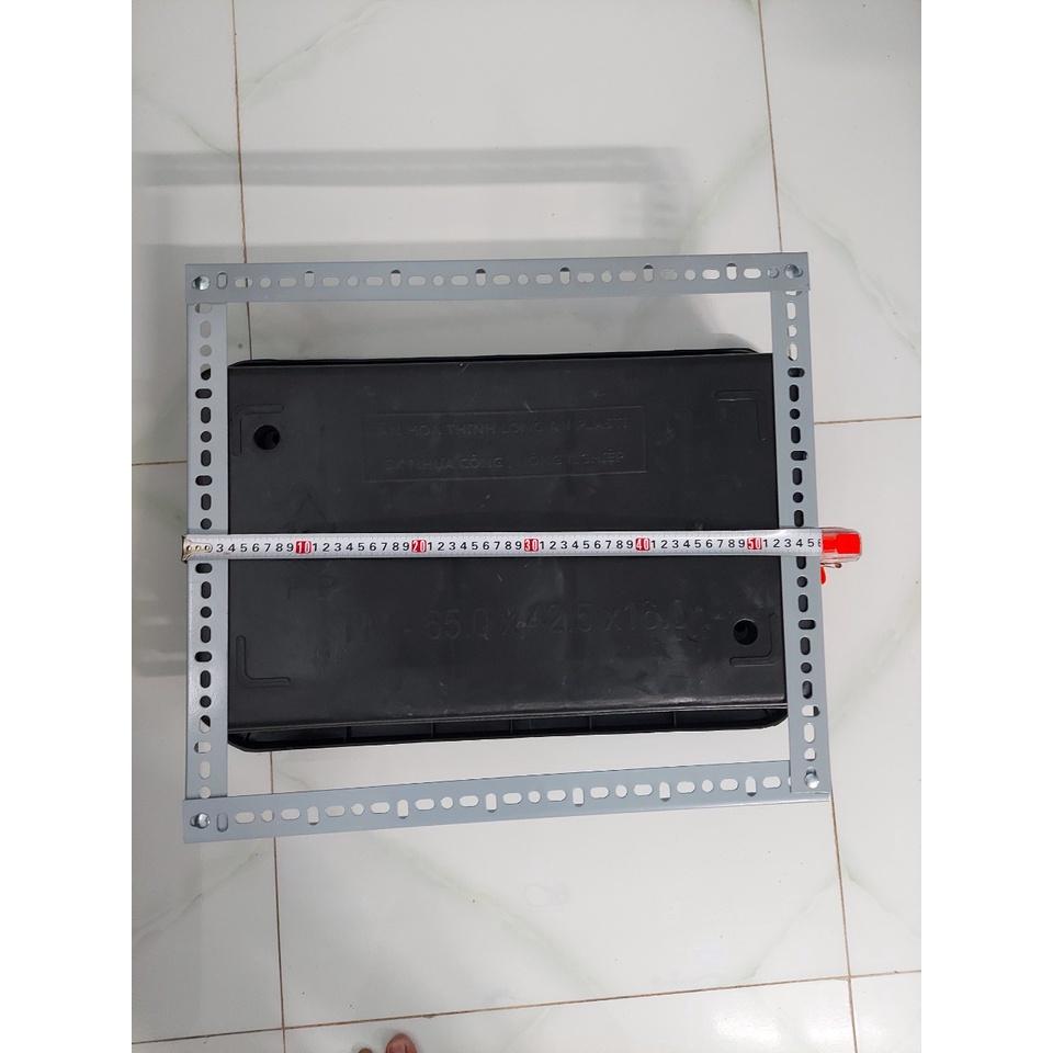 Kệ trồng rau 2 chậu .3 châu ,phù hợp với khay cao nhiều kích thước