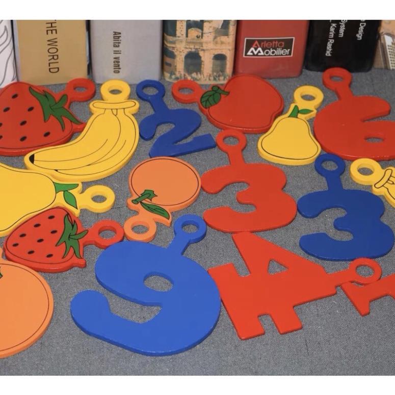 Đồ chơi cân gỗ thăng bằng, cân bằng hình Gấu cho bé học toán