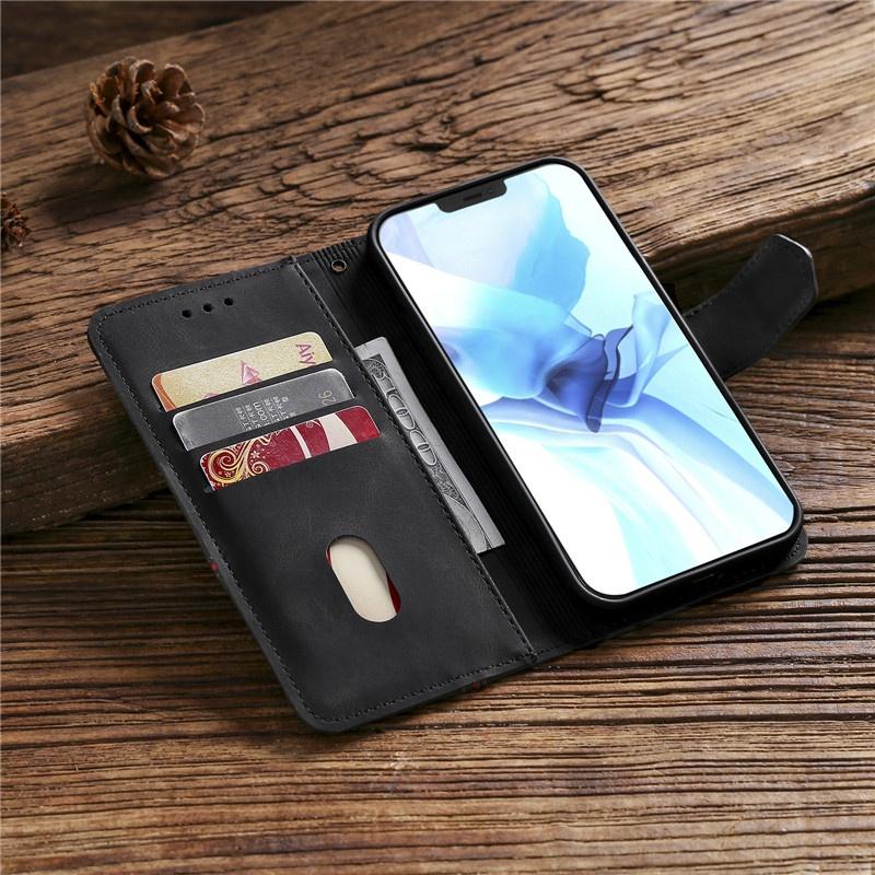 Samsung Phone Case A01 A11 A10S A20E A20S A30S A40 A50S A70S Flip Magnetic Protective Case Leather Case