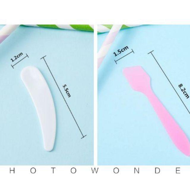 Combo 100 muỗng múc kem face, kem body