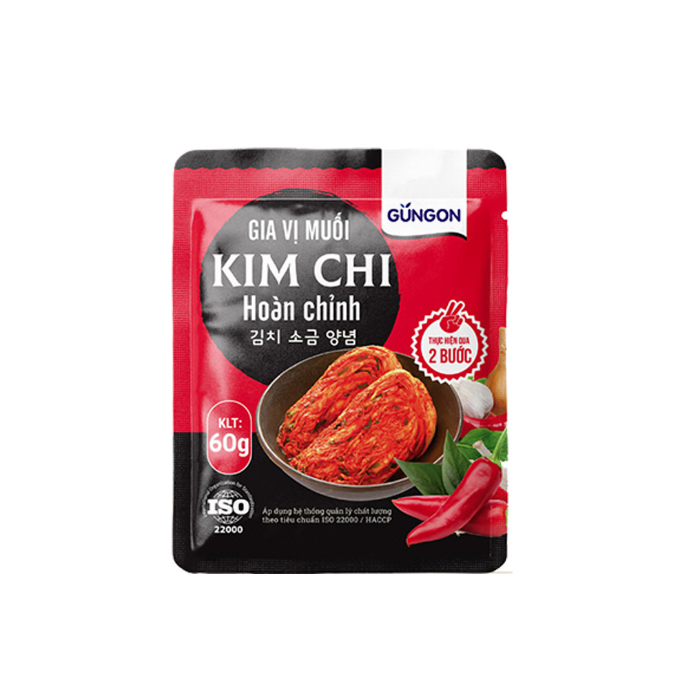 Gia Vị Muối Kim Chi Hoàn Chỉnh Gungon Chuẩn Vị Hàn Quốc Làm Được 700g Kim Chi