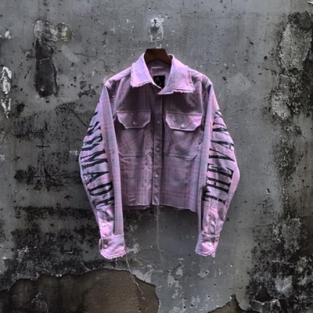 Áo “TVD GR-INK BLING BLING FLANNEL | CROPPED”