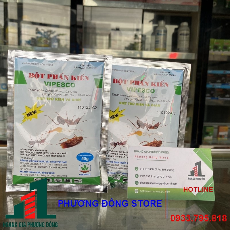 Phấn diệt kiến dạng bột-50g