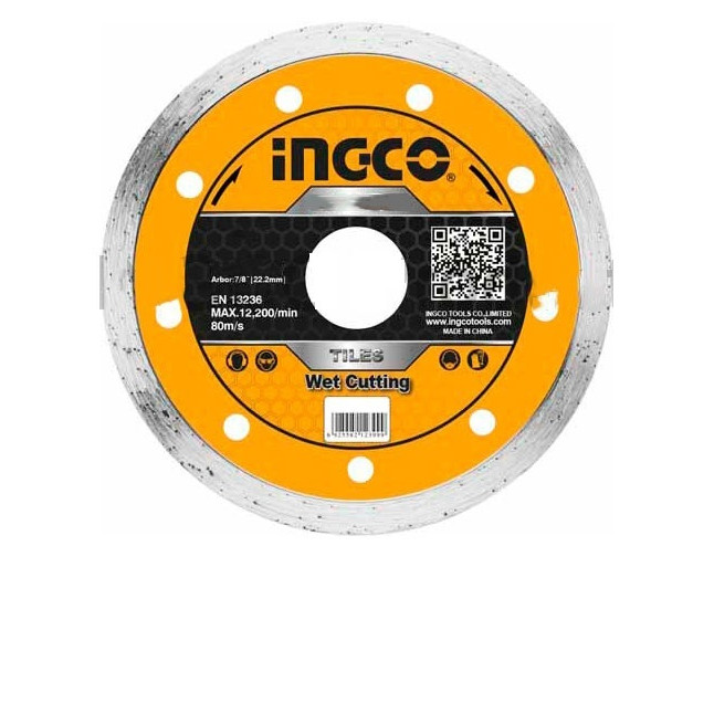 Đĩa cắt gạch ướt 180 Ingco DMD021802M