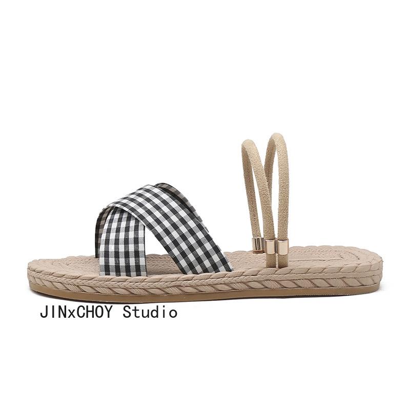 Giày sandal đế bằng thoải mái thời trang cho nữ