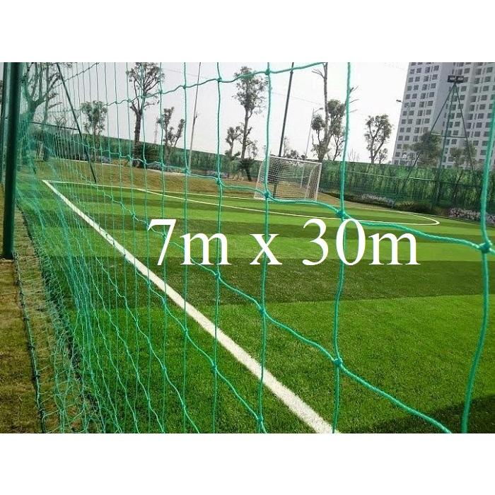 Lưới rào sân- Chắn bóng- Quây sân- Cao 7m dài 30m - sợi PE bền trên 5 năm