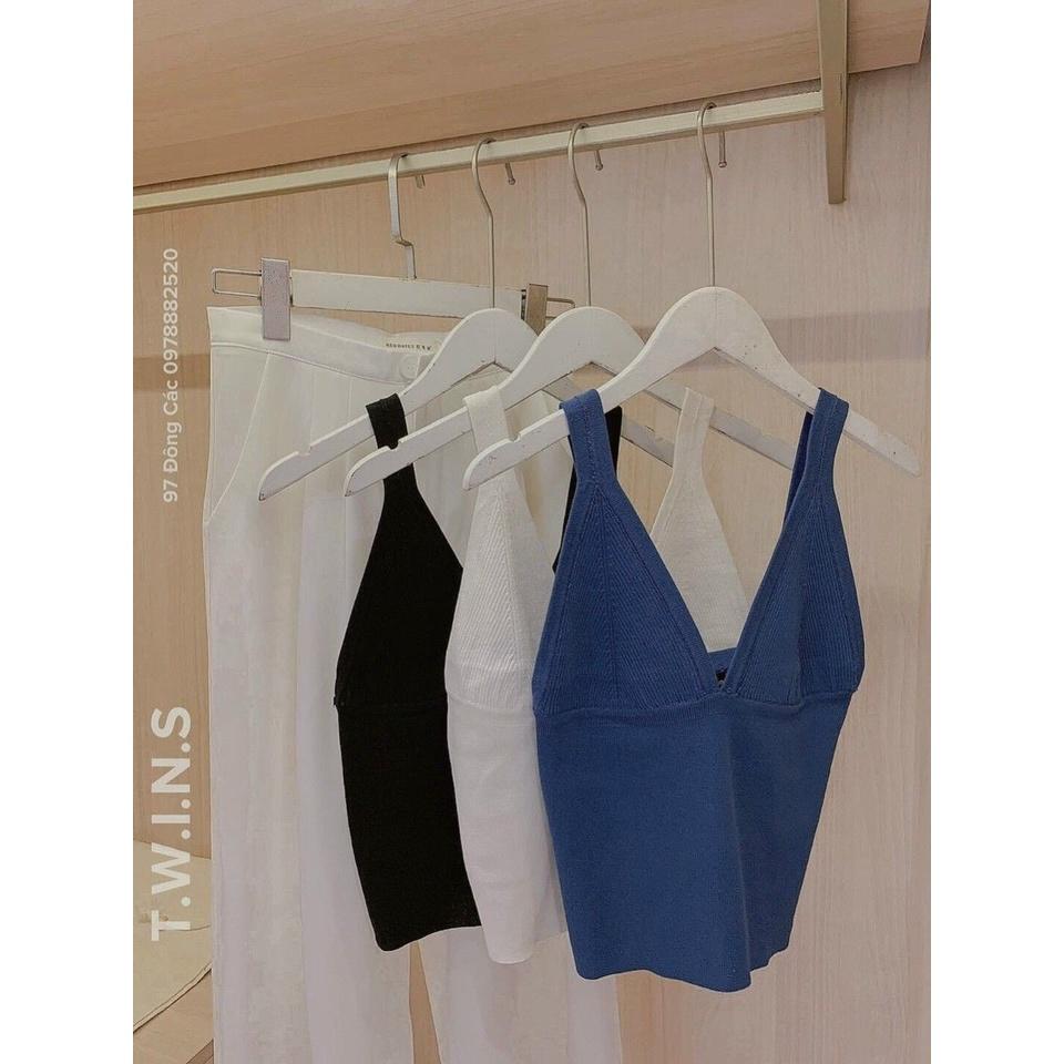 Áo 2 dây yếm hở lưng hàng Quảng Châu