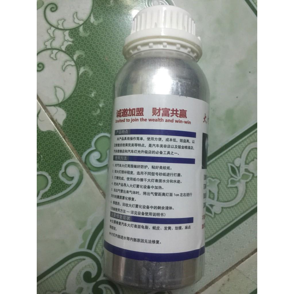 Dung dịch nano đánh bóng đèn pha ô tô -xe máy