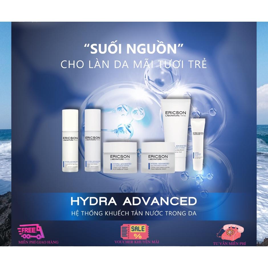 Kem sữa cấp ẩm giữ ẩm cho da hỗn hợp nhờn ERICSON LABORATOIRE AQUA BALANCE FLUID 50ml