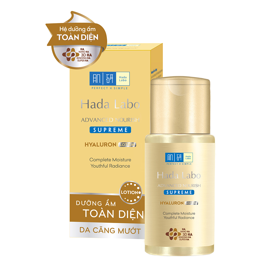 Dung Dịch Dưỡng Ẩm Toàn Diện Hada Labo Advanced Nourish Supreme Hyaluron Lotion RMV-HDLB-AN-S-L (100ml)