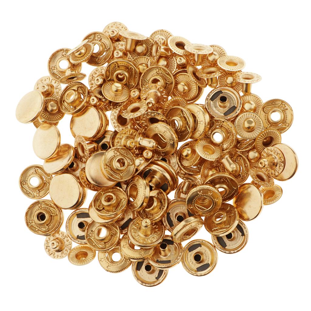 Chốt Khóa 30x Bấm Nút Stud Cho áo Khoác Da Quần Jean