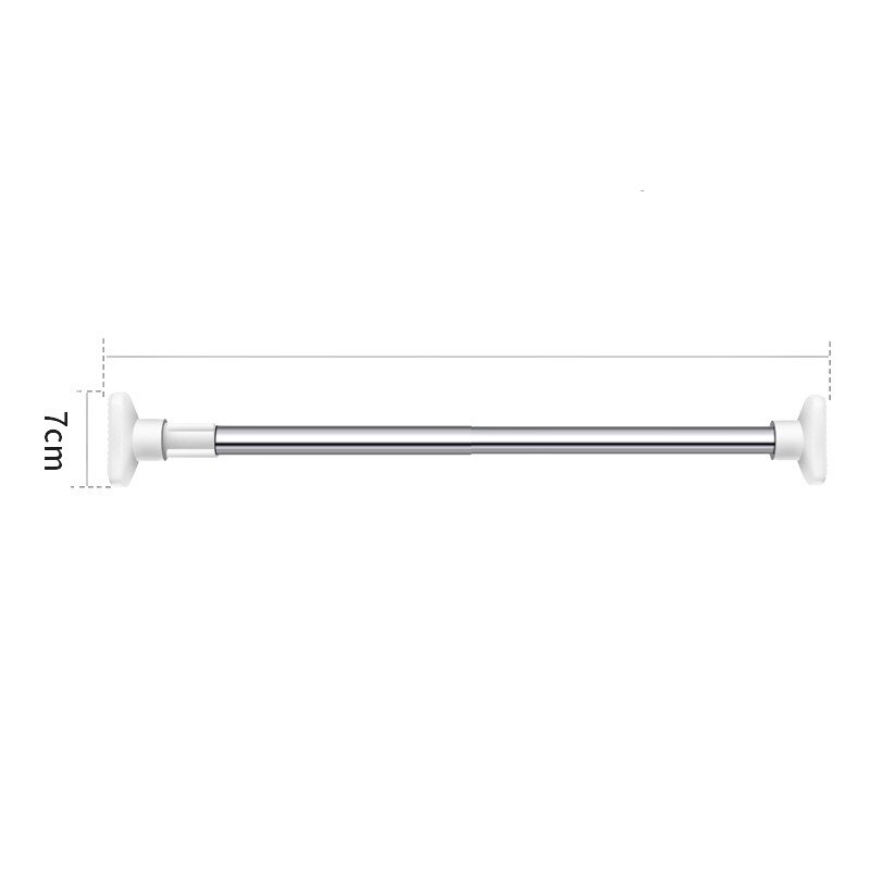 Thanh treo inox không cần khoan tường giá rẻ, thay đổi vị trí linh hoạt HT05
