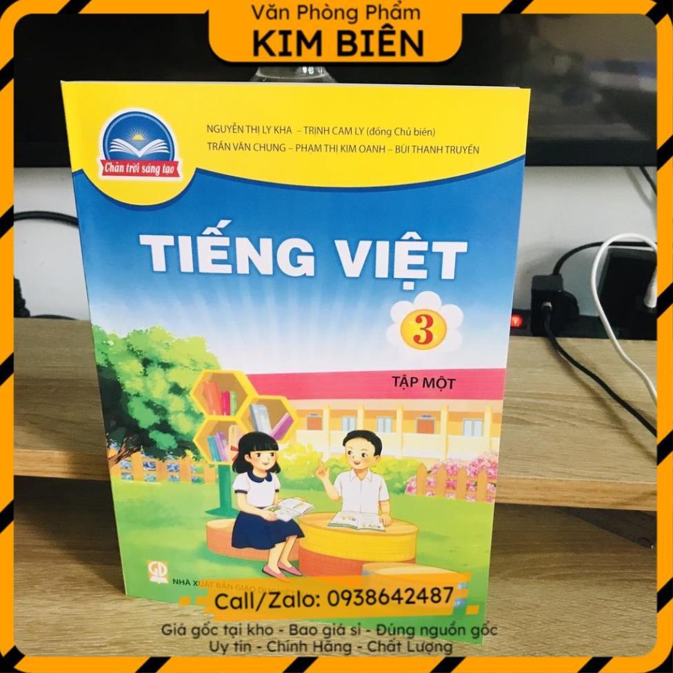 COMBO Bìa bao, tiếng việt+vbt lớp 3 theo chân trời sáng tạo