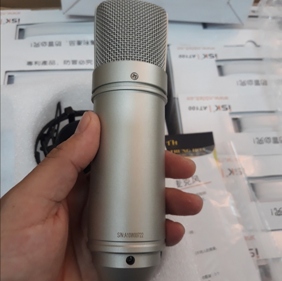 Combo Sound H9 autotune và Micro AT-100 sản phẩm hát karaoke live stream Hàng Nhập Khẩu