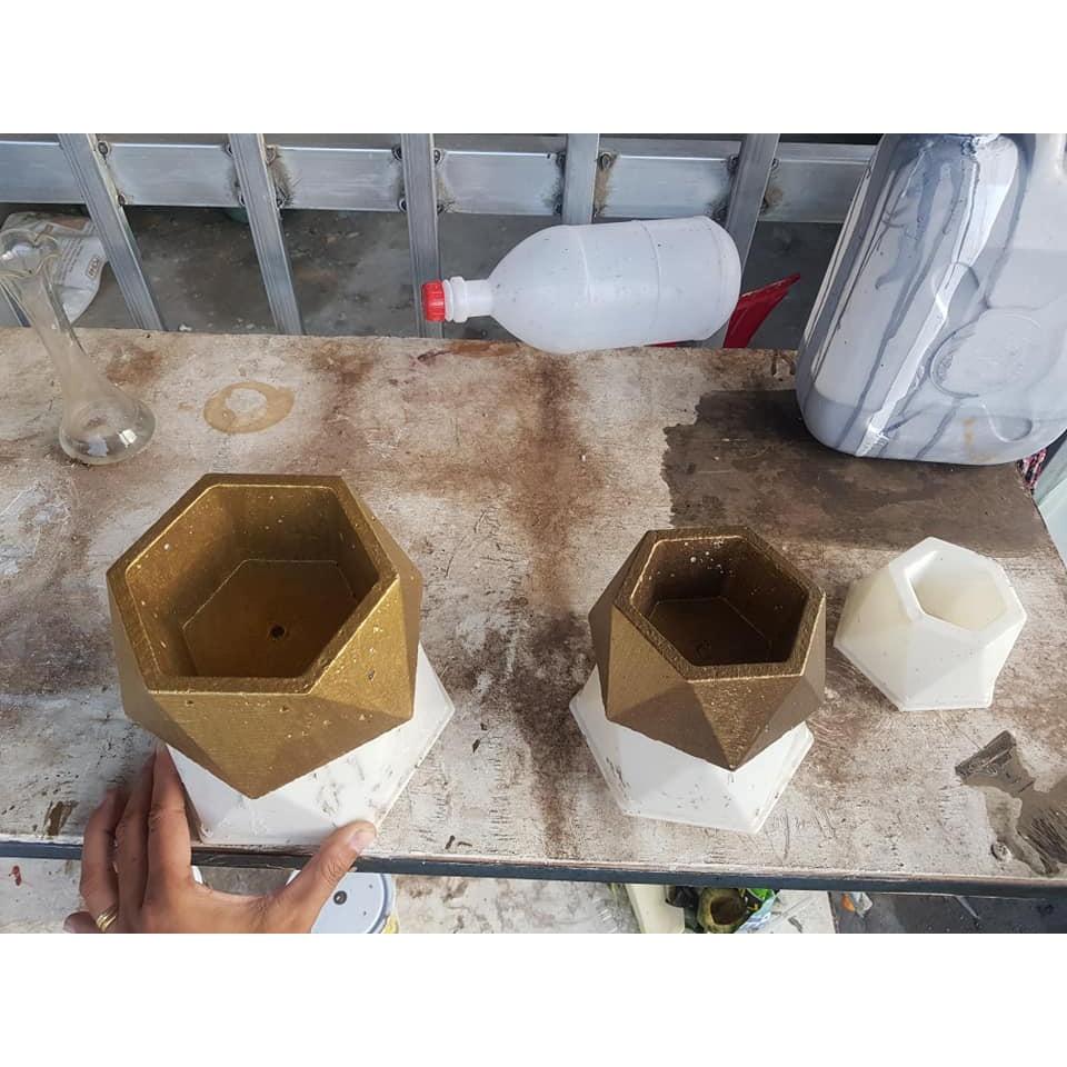 Khuôn đúc chậu mini danh cho sen đá hoặc hoa mini
