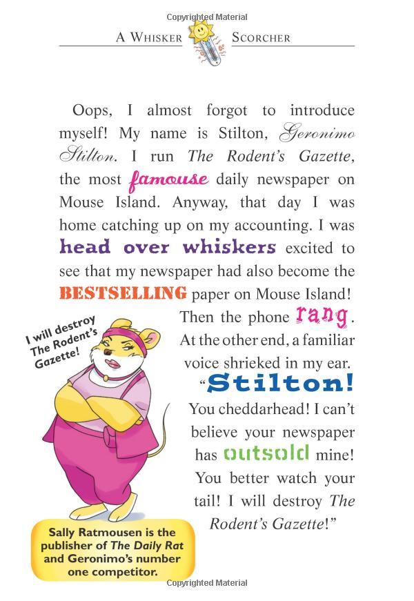 Sách ngoại văn: Mouse Overboard! (Geronimo Stilton #62), Volume 62