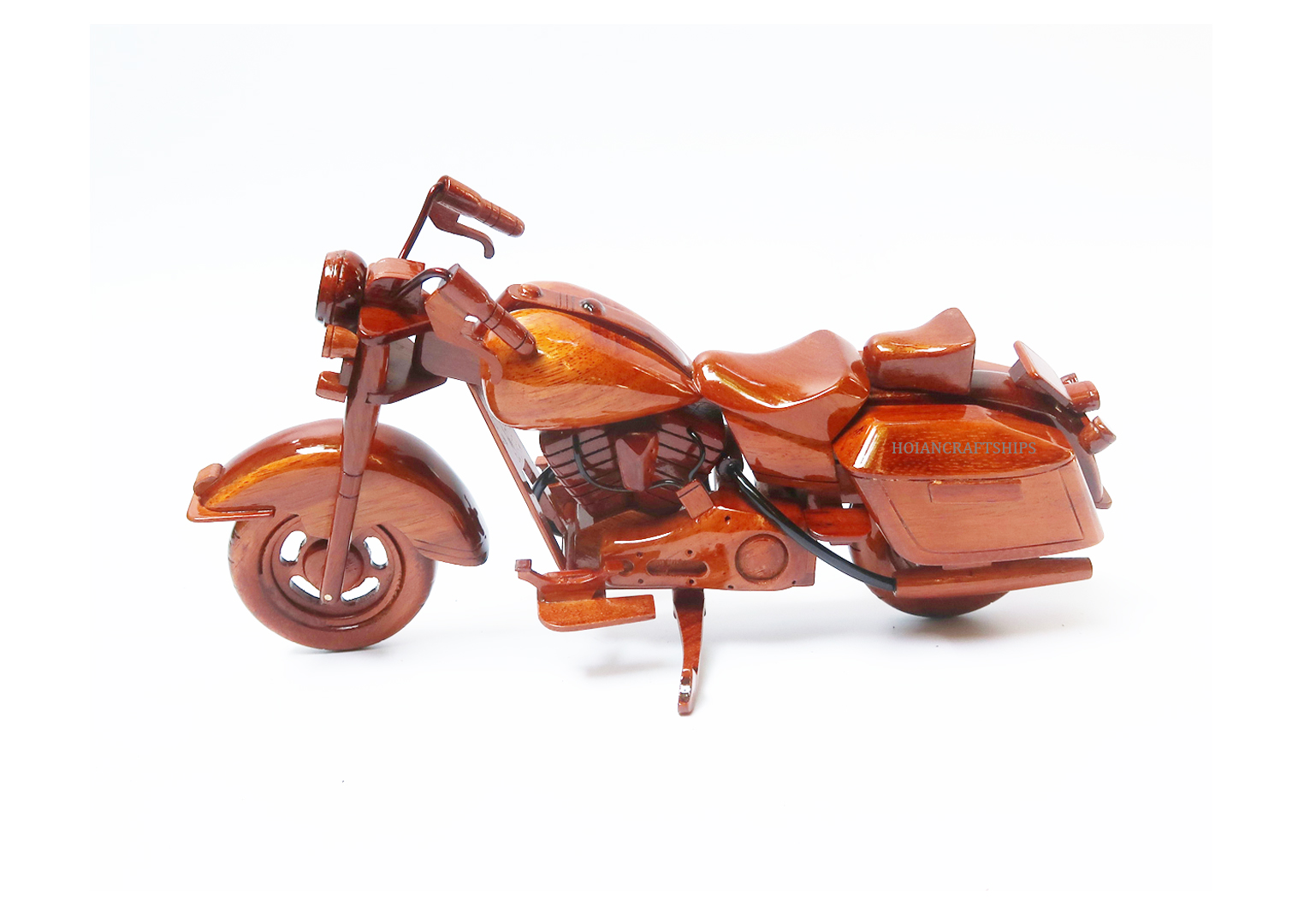 Xe mô tô Harley Road King gỗ