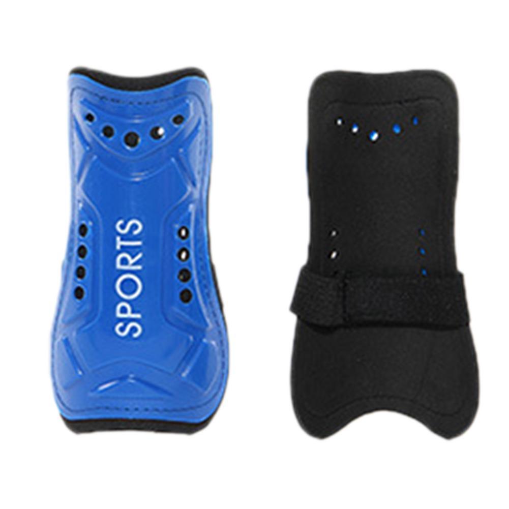 1 cặp bóng đá bóng đá shin bảo vệ thanh thiếu niên cho người lớn vớ pads khiên chuyên nghiệp legging shinguards tay áo thể thao thiết bị bảo vệ Color: black